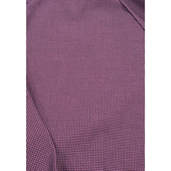 NWT Paul Fredrick Tailor Fit  LS Dress Shirt Purple /Black  Neck 18.5 - Picture 5 of 5